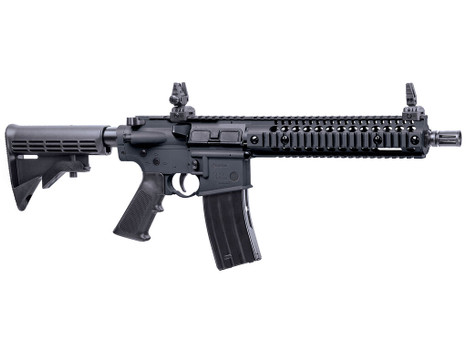 Crosman CFAR1B Full Auto R1 Air Rifle CO2 177 25rd Shot Black Black Receiver Black 6 Position Stock