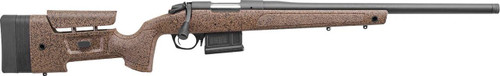 Bergara Rifles B14S354C B14 HMR 22250 Rem 51 24 Graphite Black Cerakote Barrel Black Speckled Brown Molded wMiniChassis Adjustable LOP  Cheek Piece Stock Right Hand UPC: 043125016112