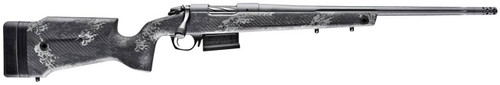 Bergara Rifles B14S752 B14 Crest 6.5 Creedmoor 31 20 FlutedThreaded Sniper Gray Cerakote BarrelRec Monte Carlo Carbon Fiber Stock with Black  Gray Splatter Omni Muzzle Brake UPC: 043125016693