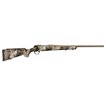 CVA CR3909C Cascade  Full Size 6.5 PRC 41 24 Flat Dark Earth Cerakote Carbon Steel Barrel Flat Dark Earth Cerakote Steel Receiver Veil Wideland Fixed wSoftTouch Stock Right Hand UPC: 043125139095
