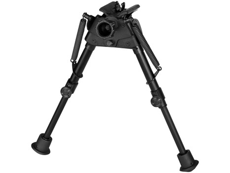 Harris Bipods S-BR2 Swivel BR Swivel Stud, 6-9", Self Leveling Legs, Rubber Feet