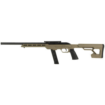 Savage Arms 45125 64 Precision 22 LR Caliber with 201 Capacity 16.50 Threaded Barrel Matte Black Metal Finish  Chassis Flat Dark Earth Synthetic Stock Right Hand Full Size UPC: 062654451256