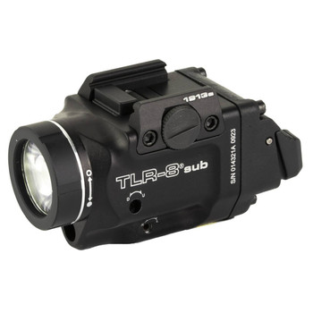 Streamlight 69418 TLR8 Sub wLaser Red Laser 500 Lumens 640660nM Wavelength Black 141 Meters Beam Distance Fits 1913 Short Railed Subcompact Handguns Rail Clamp Mount UPC: 080926694187