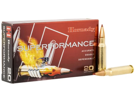 Hornady 80944 Superformance 308Win 150gr Copper Alloy eXpanding 20 Per Box/10 Case