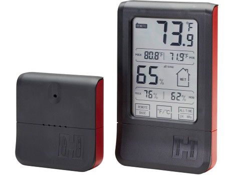 Hornady 95907 Wireless Hygrometer Touchscreen Black