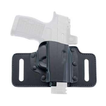 Galco TS870RB TacSlide  OWB Black KydexLeather Belt Slide Fits Sig P365XXLSpectre Comp Right Hand UPC: 601299024953