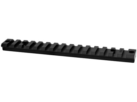 Warne V49820MOA Vapor Picatinny Rail Black Anodized Aluminum Savage Axis/Axis II, 20 MOA