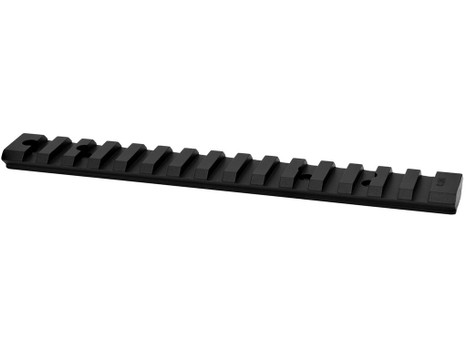 Warne V4T320MOA Vapor Picatinny Rail Black Anodized Aluminum Fits Tikka T3/T3x, 20 MOA