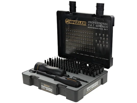 Wheeler 4001004 Pro F.A.T. Screwdriver Set 100 Pieces