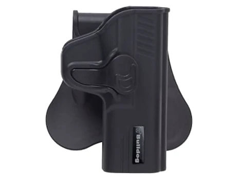 Bulldog RRTGX4 Rapid Release OWB Black Polymer Paddle Fits Taurus GX4 Right Hand