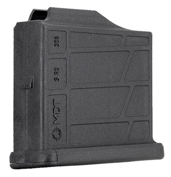 Mdt Sporting Goods Inc 105026BLK AICS Magazine  5rd Extended 3086.5 Creedmoor Short Action Black Polymer Fits Some ChassisBottom Metal MDT XLR KRG GRS CDI Pacific Tool  Gauge UPC: 682157402687