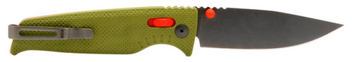 S.O.G SOG12790357 Altair XR 3.20 Folding Plain Bead Blasted Cryo CPM 154 SS Blade Field Green wStone Blue Accents GRN Handle UPC: 729857013642