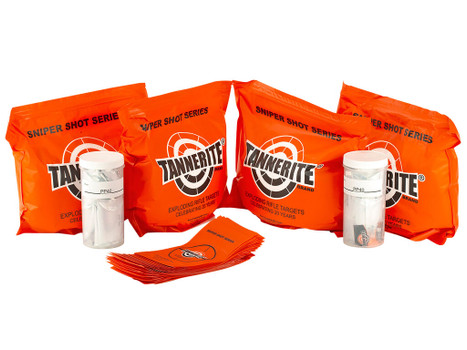 Tannerite PP40 Sniper Shot Impact Enhancement Explosion Centerfire Rifle Firearm 0.50 lb 40 Targets