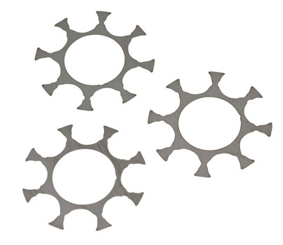 Ruger 90719 Moon Clip Full Ruger Super GP100 9mm Luger 8rd  Stainless Steel 3 Per Pack UPC: 736676907199