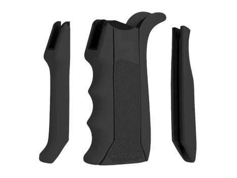 Hogue 13040 Modular Overmolded Black Rubber Pistol Grip with Finger Grooves Fits AR-15/M16