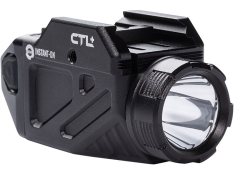 Viridian 9300026 CTL+ with SAFECharge C Series Black 200/400/1,100 Lumens White LED Glock/Sig Sauer/Smith & Wesson