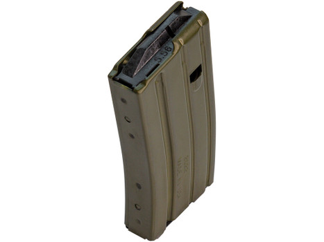 DuraMag 2023008175CPD AR-15 Duramag Speed 20rd 300 BO/223 Cal/5.56 OD Green Aluminum