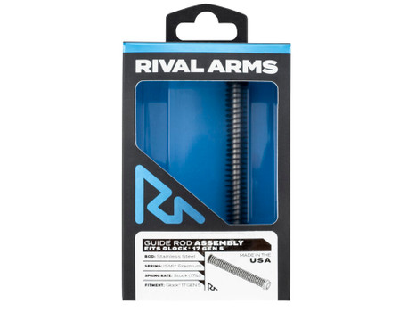Rival Arms RA50G121S Guide Rod Assembly Silver Stainless Steel for Glock 17 Gen5