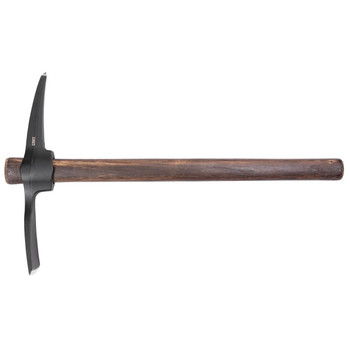 CRKT 2738 Chogan Mattock 2.14 1055 Carbon Steel Blade Fire Treated Tennessee Hickory Handle 19 OAL UPC: 794023273809