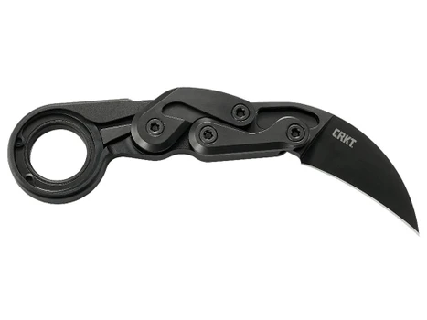 CRKT 4042 Provoke First Responder 2.41" Folding Plain Black TiN D2 Steel Blade/Black Aluminum Handle Includes Sheath