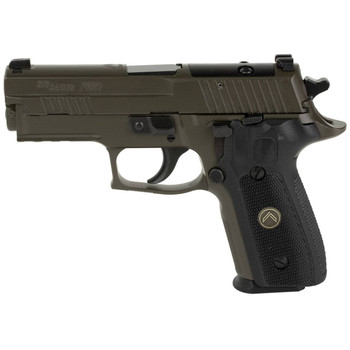 Sig Sauer E29R9LEGIONR2 P229 Compact Legion 9mm Luger 3.90 151 Legion Gray Cerakote Picatinny RailBeavertail Frame Romeo 1 Cut Slide Black G10 Grip Night Sights UPC: 798681666164