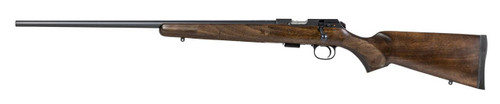 CZUSA 02390 CZ 457 American Full Size 22 LR 51 24 Black Nitride Black Nitride Steel Receiver Turkish Walnut Fixed American Style Stock Left Hand UPC: 806703023908