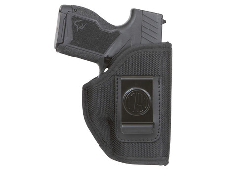1791 Gunleather PNIWB1BLKR Premium Nylon IWB Size 01 Black Ballistic Nylon Belt Clip Right Hand