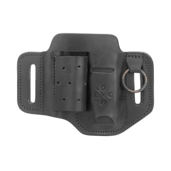 1791 Gunleather HDESSFBLKA EDC Heavy Duty Easy Slide OWB Black Leather Belt Slide Ambidextrous UPC: 810102210647