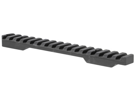 Talley PS0258725 Savage Picatinny Rail Black Anodized Short Action 0 MOA