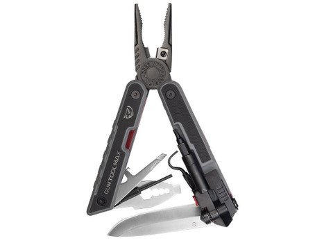 Real Avid AVGTMAX Gun Tool Max Black 3.25" 440 Stainless Steel Plain G10 Black Handle