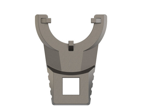 Real Avid AVMFESCNW Master -Fit Extended & Standard Castle Nut Wrench Titanium/Stainless Steel for AR-Platform