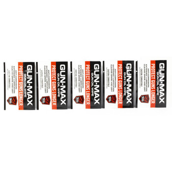 Real Avid AVGMW25 GunMax Gun Oil Against Corrosion  Lubricates Wipes 25 Count UPC: 813119014291