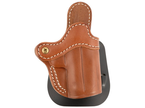 1791 Gunleather ORPDHCCBRR Paddle Holster Optic Ready OWB Size Compact Classic Brown Fits Sig P365/Taurus GX4 Compatible w/Glock 43