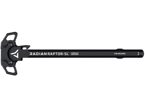 Radian Weapons R0176 Raptor SL Ambi Charging Handle, Black, Slim Line Handles, Fits Mil-Spec AR-15/M16 Platform