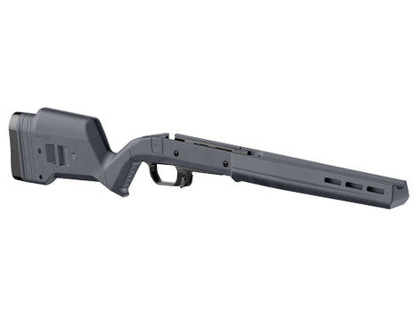 Magpul MAG1069-GRY-LT Hunter 110 Stock Fixed with Aluminum Bedding & Adj Comb Stealth Gray Synthetic Savage 110 Short Action Left Hand