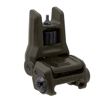Magpul MAG1166ODG MBUS 3 Sight Front  Olive Drab Green Flip Up AR10AR15M4M16M110SR25 UPC: 840815132189