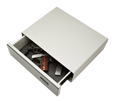 SnapSafe 75404 GlideVault  Access CodeKey Entry Silver Steel Glass Touchpad UPC: 842631100632