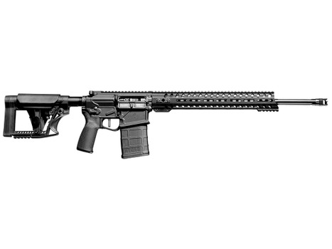 Patriot Ordnance Factory 01734 Rogue Prescott 6.5 Creedmoor 20" DI 20+1 Black Anodized Rec 14.50" Renegade M-LOK Stainless Steel Fluted Barrel Black Adjustable Stock Black Polymer MFT Grip Right Hand