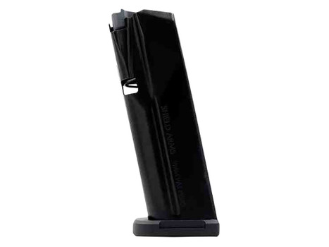 Shield Arms SAS15NCGEN3 S15 Magazine Gen 3 15rd Flush 9mm Luger Fits Glock 48/43X Black Steel