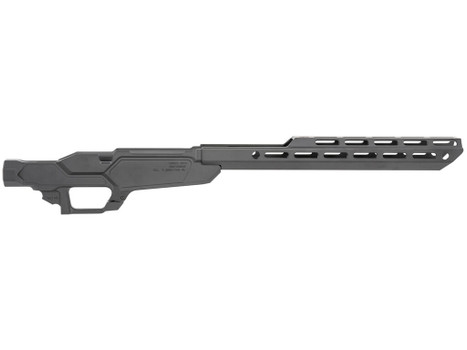 Sharps Bros SBC02 Heatseeker Rifle Chassis Stock Fits Ruger American Rifle, 6061-T6 Aluminum w/Cerakote Finish, 14" M-LOK Handguard, Compatible w/AICS Short Action Magazines