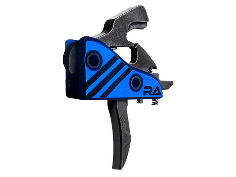 Rise Armament RA524DEFENSE Blitz Defense Single-Stage Hybrid with 4.50 lbs Draw Weight, Blue Housing & Black Trigger for AR-Platform, Includes Pins