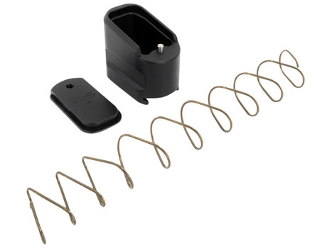 Shield Arms SAS15ME5BLK Magazine Extension 5rd Compatible w/ Shield Arms S15 Magazine, Black Anodized Aluminum
