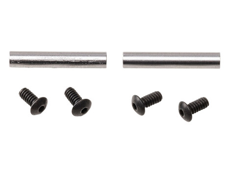 Rise Armament 12005 Anti-Walk Pin Set Black Stainless Steel AR Platform
