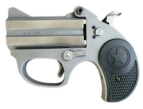 Bond Arms Stinger Break Action Derringer - .22 LR Caliber, 3 Inch Barrel, Stainless Steel, Satin Stainless Steel