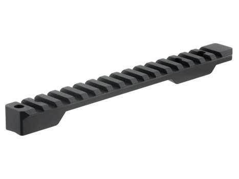 Talley POO252705 Picatinny Rail Black Anodized Aluminum Weatherby Mark V Magnum Action 0 MOA