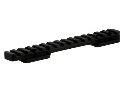 Talley POO252735 Browning X-Bolt Picatinny Rail Black Anodized Short Action 0 MOA