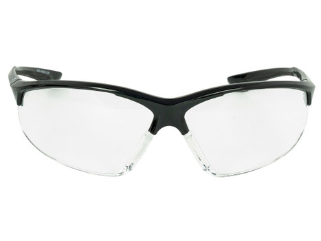 Walker's GWPIKNOF1CLR Ballistic Eyewear IKON Tanker Adult Clear Lens Matte Black Frame