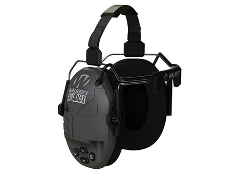 Walker's GWPDFMBTN Firemax Digital BTN Muff Behind The Neck Black Polymer