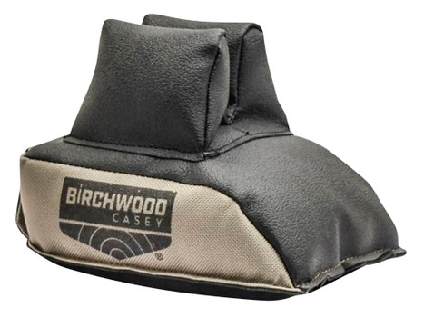 Birchwood Casey URBF Universal Rear Bag Prefilled Tan Polyester Black Leather Top