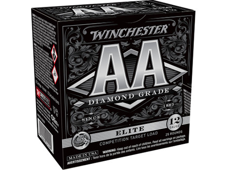 Winchester Ammo AADGL12507 AA Diamond Grade 12 Gauge 2.75" 1 oz 7.5 Shot 25 Per Box/ 10 Cs